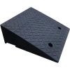 2 car curb ramps -7000lbs load-bearing portable heavy-duty rubber shed and threshold ramp, suitable for sidewalk lawn mowers, cars, wheelchairs