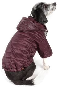 Lightweight Adjustable 'Sporty Avalanche' Pet Coat (size: medium)