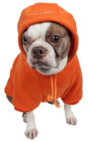 Fashion Plush Cotton Pet Hoodie Hooded Sweater (size: small)